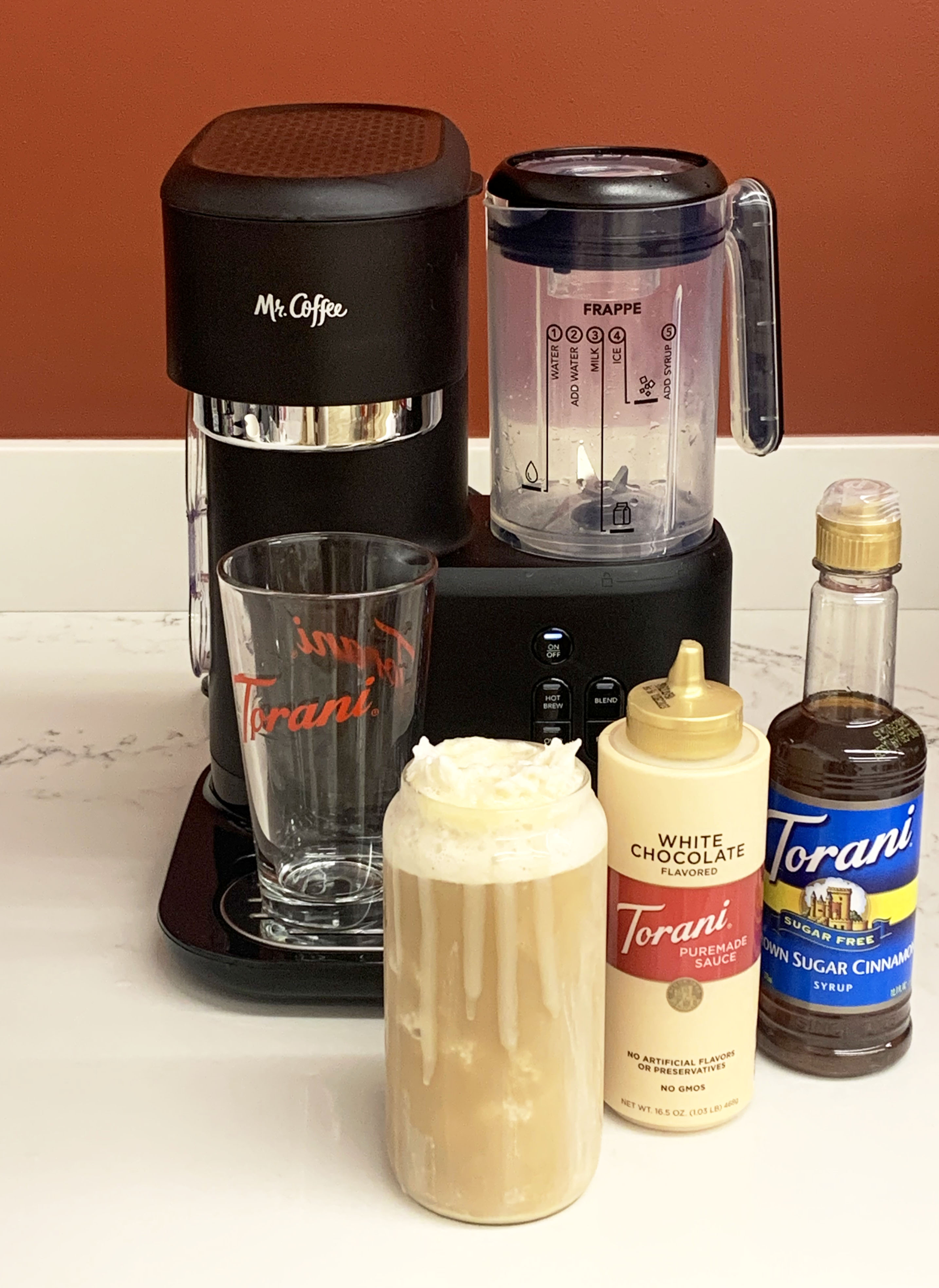  Mr. Coffee 3-in-1 Single-Serve Frappe, Iced & Hot