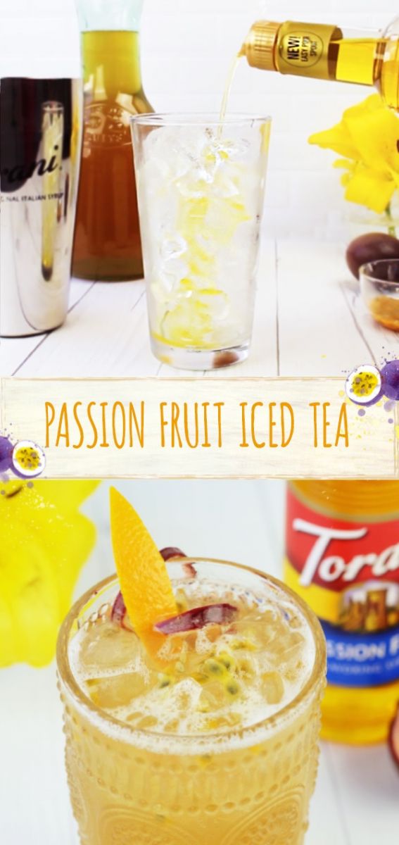 passion fruit iced tea