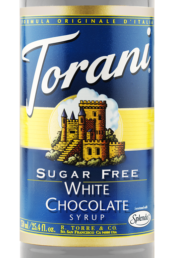 Sugar Free White Chocolate Syrup | Torani