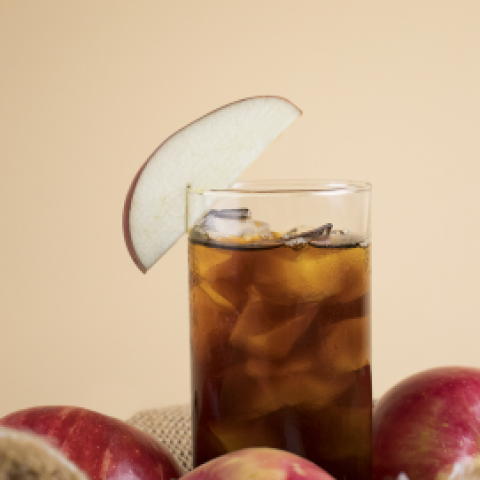 Spiced Apple Cold Brew>